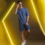 Being Wanted Stylised Mens Oversize With Shorts Tracksuit Set