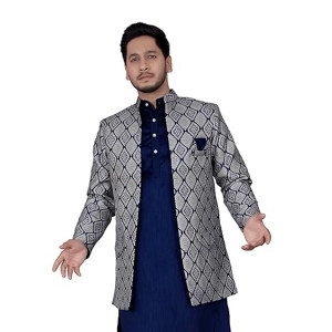 Majestic Heritage Set With Designer Jacket And Kurta Styling