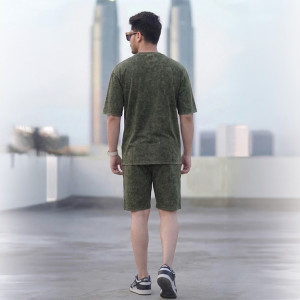 Comfort Fit Tracksuit With Self Design Premium Appeal