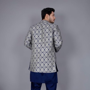 Majestic Heritage Set With Designer Jacket And Kurta Styling