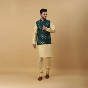 Signature Jacquard Occasion Outfit For Modern Cultural Celebrations